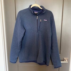 Patagonia Navy Blue Quarter Zip Pullover